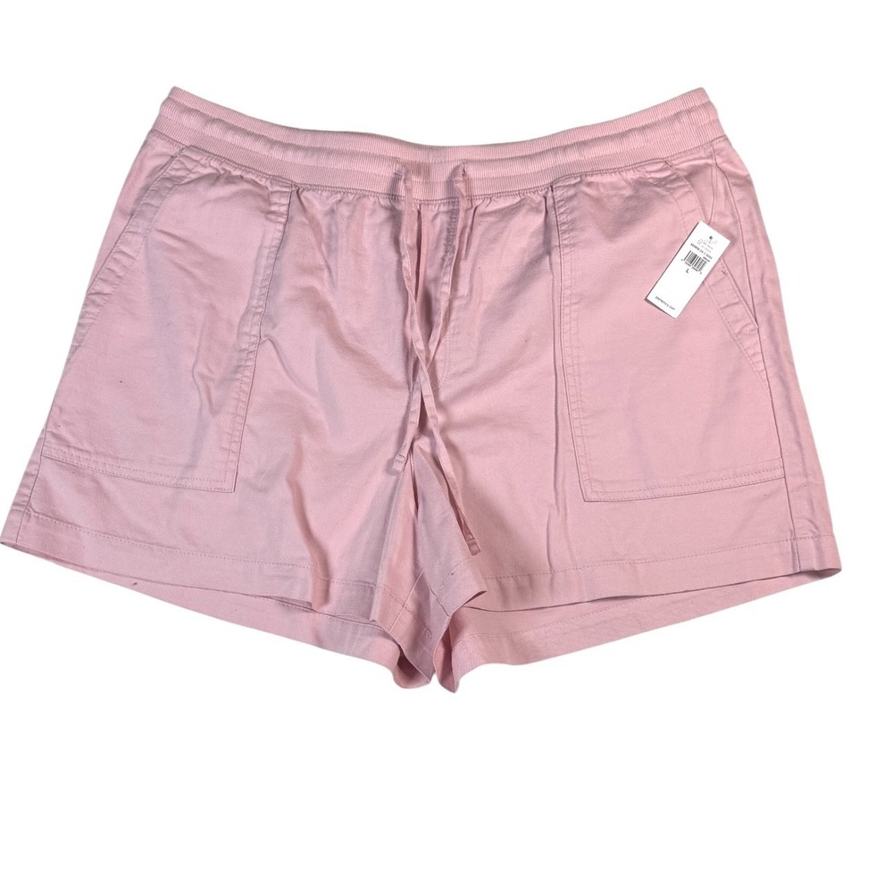 Gap‎ Factory Womens Pink Drawstring Waist Casual Shorts Size L
